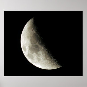 Månefotografi Poster