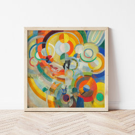 Manège de Cochons | Robert Delaunay Poster