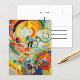 Manège de Cochons   Robert Delaunay Vykort