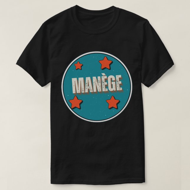 Manegen T Shirt (Design framsida)
