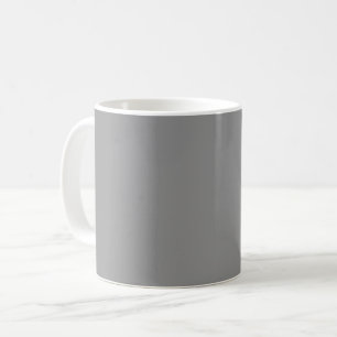 Månegrå enfärgad kaffemugg