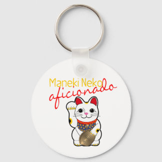 Maneki Neko Aficionado Nyckelring
