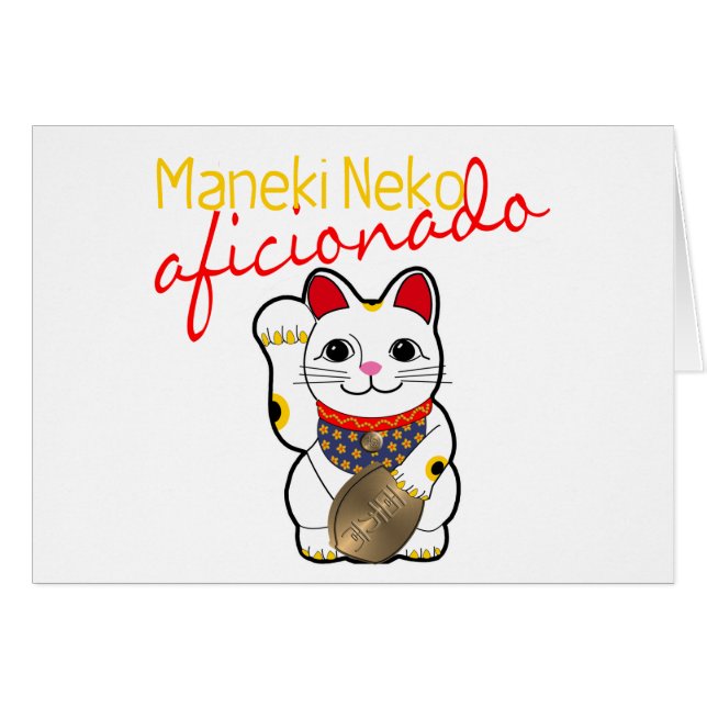 Maneki Neko Aficionado OBS Kort (Framsidan Horizontal)