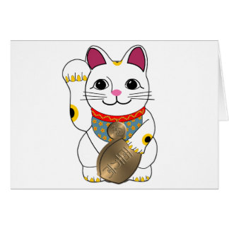 Maneki Neko Hälsningskort