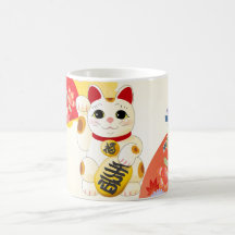 Maneki Neko Japansk Förmögenhet Katt
