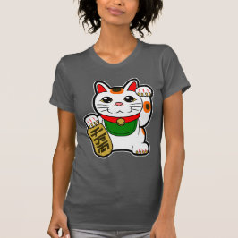 Maneki Neko: Japansk Lucky Cat Tee Shirt