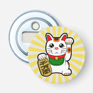 Maneki Neko: Japansk lycklig katt Flasköppnare