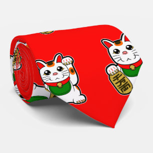 Maneki Neko: Japansk lycklig katt Slips