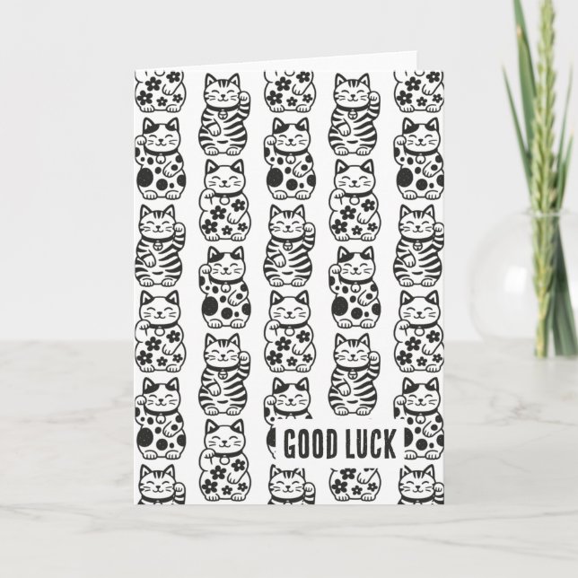 Maneki Neko Kort (Framsida)
