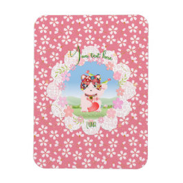 Maneki Neko Lucky Luna Flexible Photo Magnet
