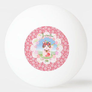 Maneki Neko Lucky Luna Pingisboll