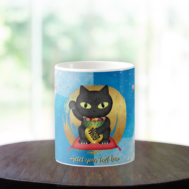 Maneki Neko Lucky Poilue Kaffemugg (Maneki Neko Lucky Poilue Coffee Mug)