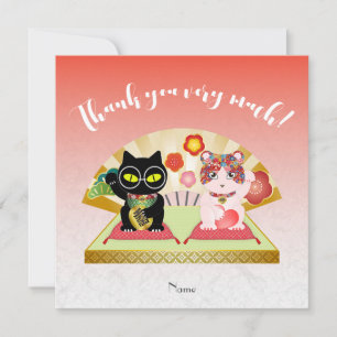 Maneki Neko Lucky Poiluna Flat Tack Kort