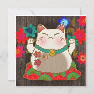 Maneki Neko-lyckokort