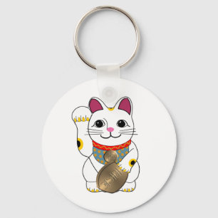Maneki Neko Nyckelring