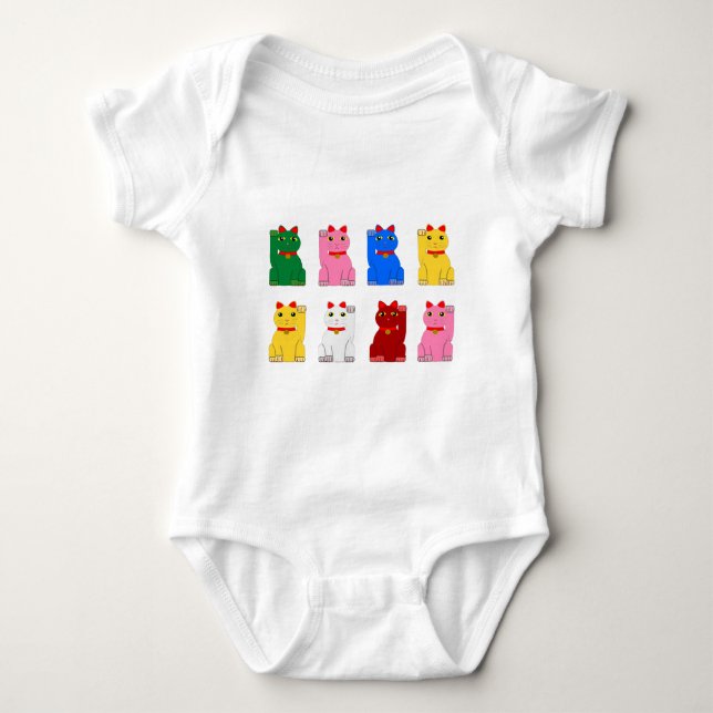maneki neko t-shirt (Framsida)