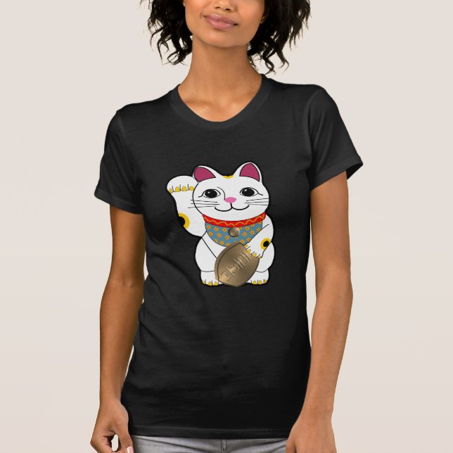 Maneki Neko Tee Shirt (Framsida)