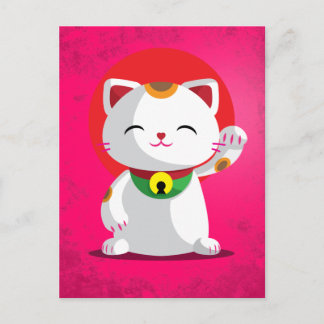 Maneki Neko Vykort