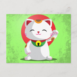 Maneki Neko Vykort
