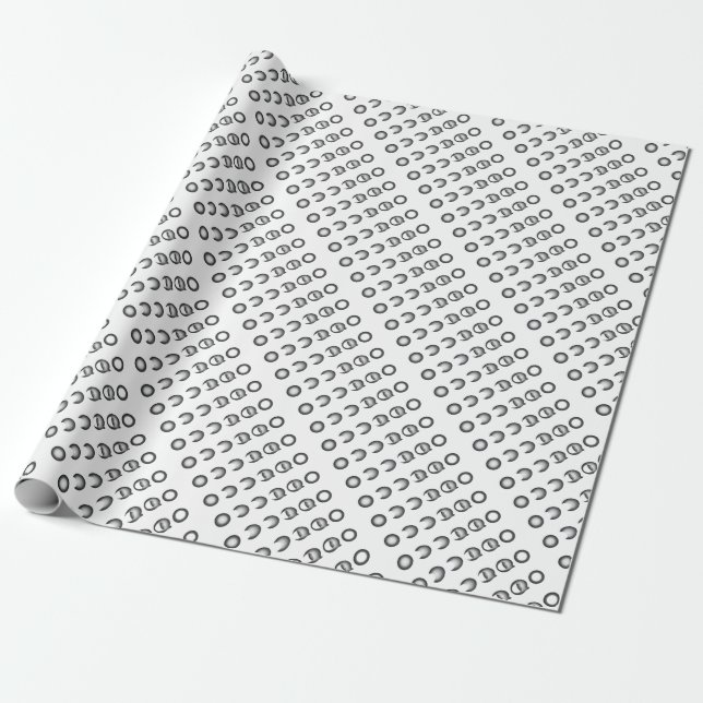 måneklis presentpapper (Utrullad)