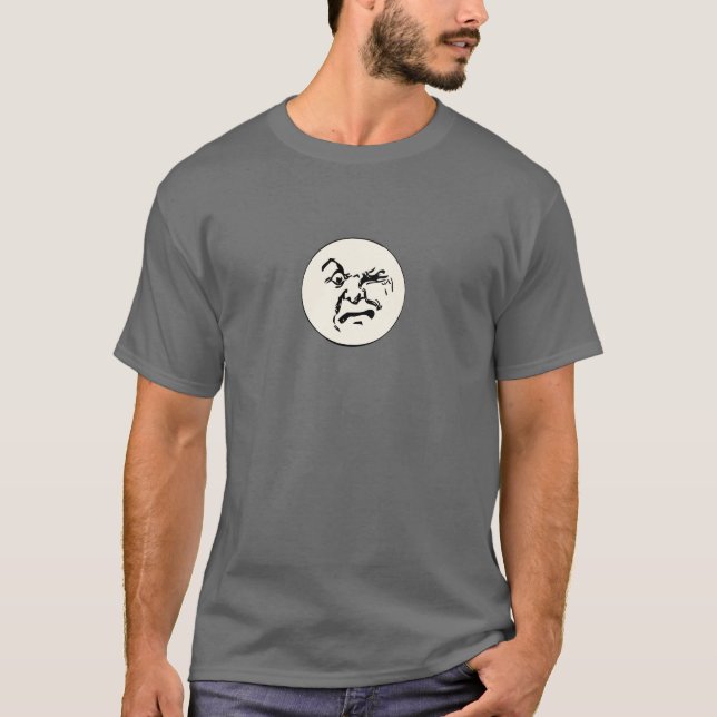 Måneman - Pointless skit - mörk T-tröja Tee (Framsida)