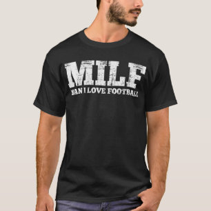 Manen älskar jag fotboll t shirt
