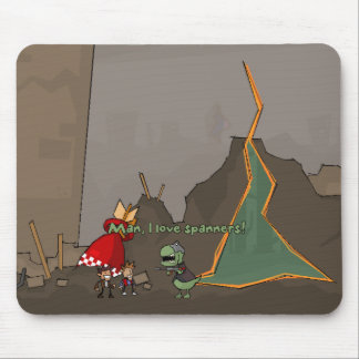 Manen älskar jag skruvnycklar! musmatta