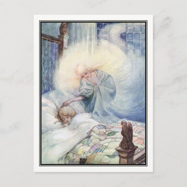 Månen av Anne Anderson Vykort (Framsida)