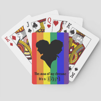 Manen av min drömmar är det en flicka casinokort