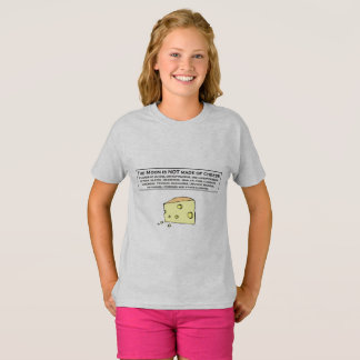 Månen göras INTE av ost T-shirt