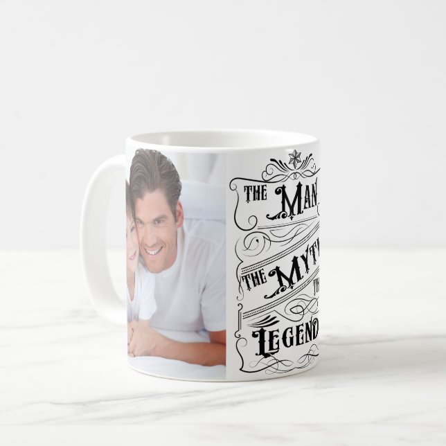 Manen mythen legenden kaffemugg (Framsida vänster)