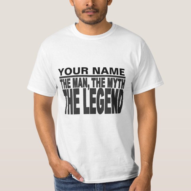 Manen, mythen, legenden t shirt (Framsida)