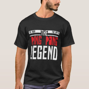Manen mythen T-tröja för PingPong legend T Shirt