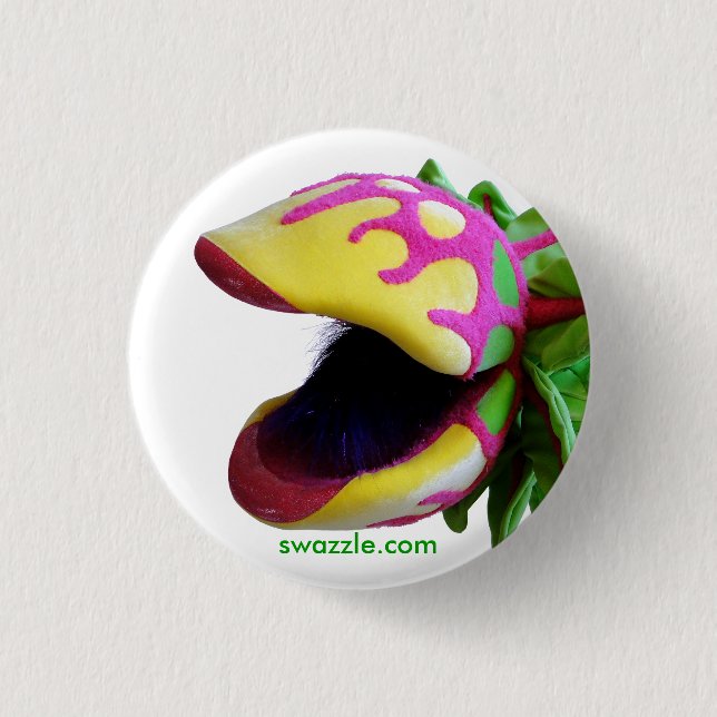 Manen som äter växten, knäppas knapp (Framsida)