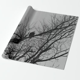 Manen som ser upp presentpapper