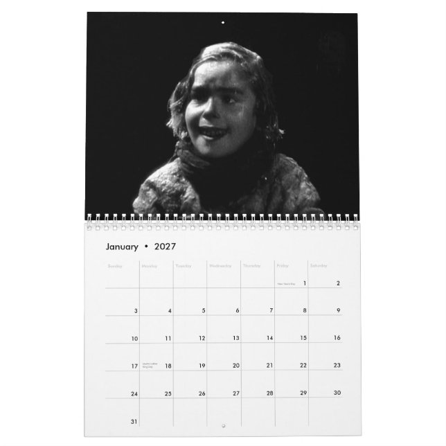 Manen som skrattar 1928 #2 kalender (Jan 2027)