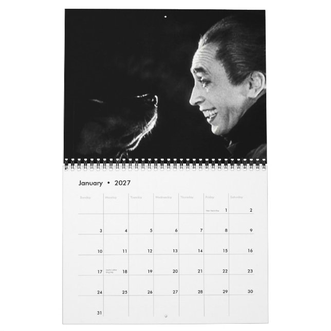 Manen som skrattar 1928 kalender (Jan 2027)