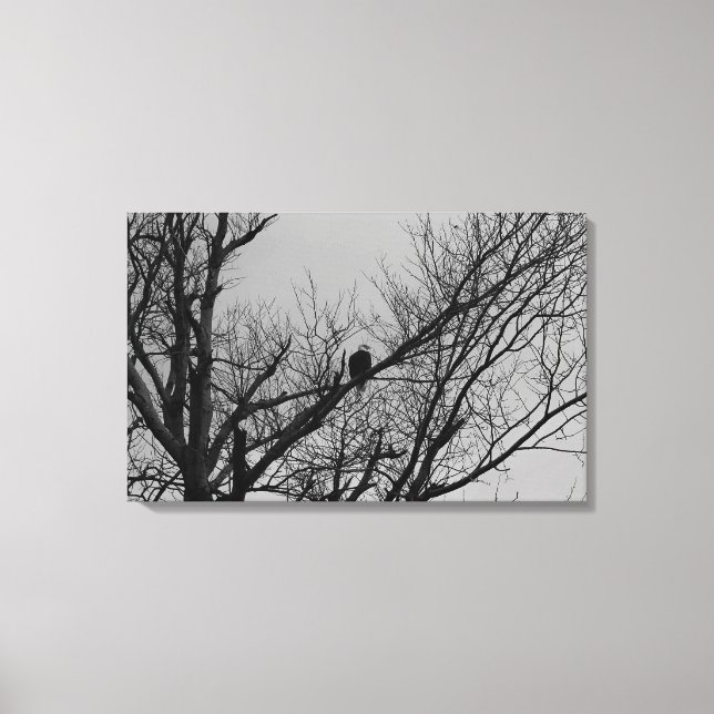 Manen tar vakt canvastryck (Framsida)