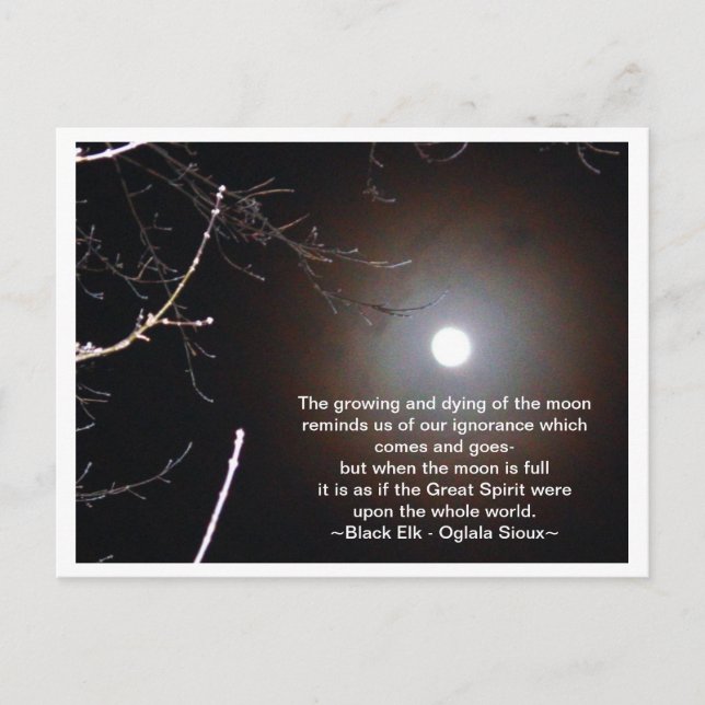 Månen Vykort (Framsida)