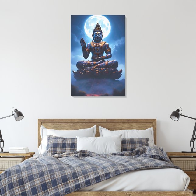 Månens ande över Nusantara Canvastryck (Insitu (sovrum))