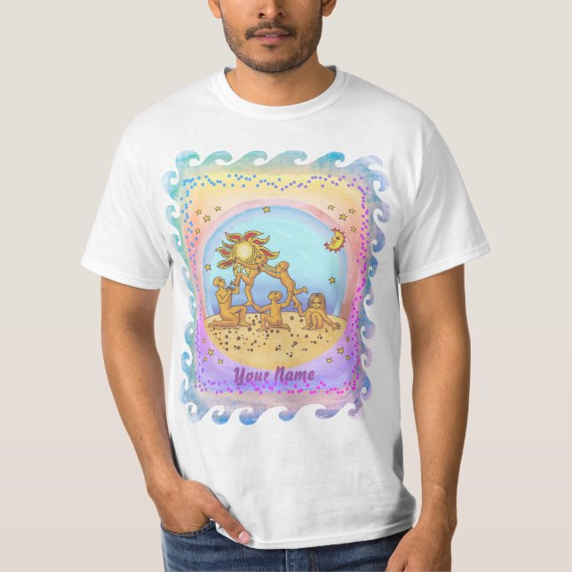 Månens folk t shirt (Framsida)
