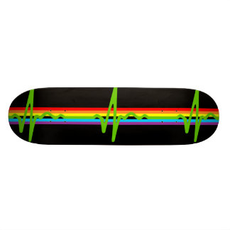 Månens skuggsida mini skateboard bräda 18,5 cm