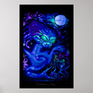 Måneorm Poster
