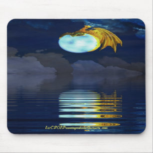 måneryttare - mousepad musmatta