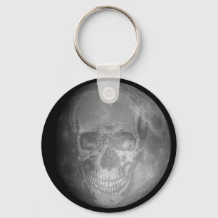 Måneskalle Keychain Nyckelring