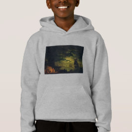 Måneskenskåden över Palermo Högkvalitativt finkons T Shirt