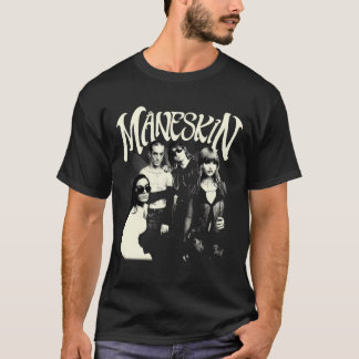 Maneskin Band Retro T Shirt