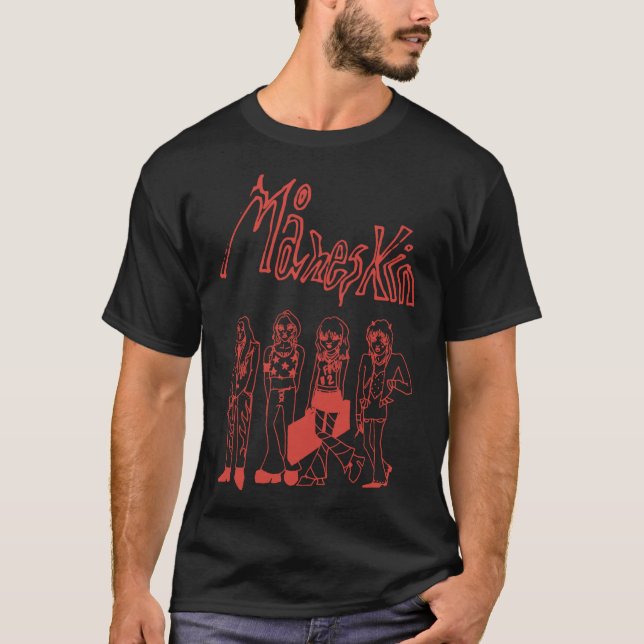 Maneskin doodle Målneskin Classic T-Shirt (Framsida)