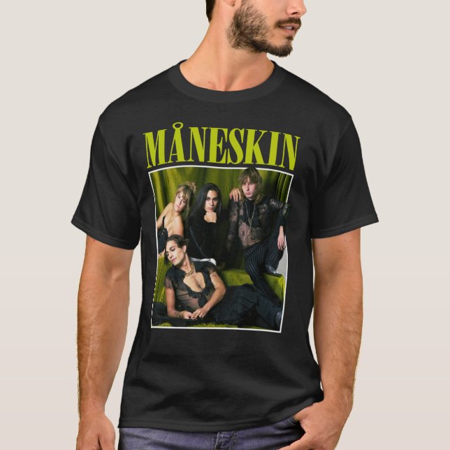 MANESKIN Måneskin Merchandising   T Shirt (Framsida)
