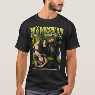 MANESKIN Måneskin Winner Eurovision Rock Band 2021 T Shirt